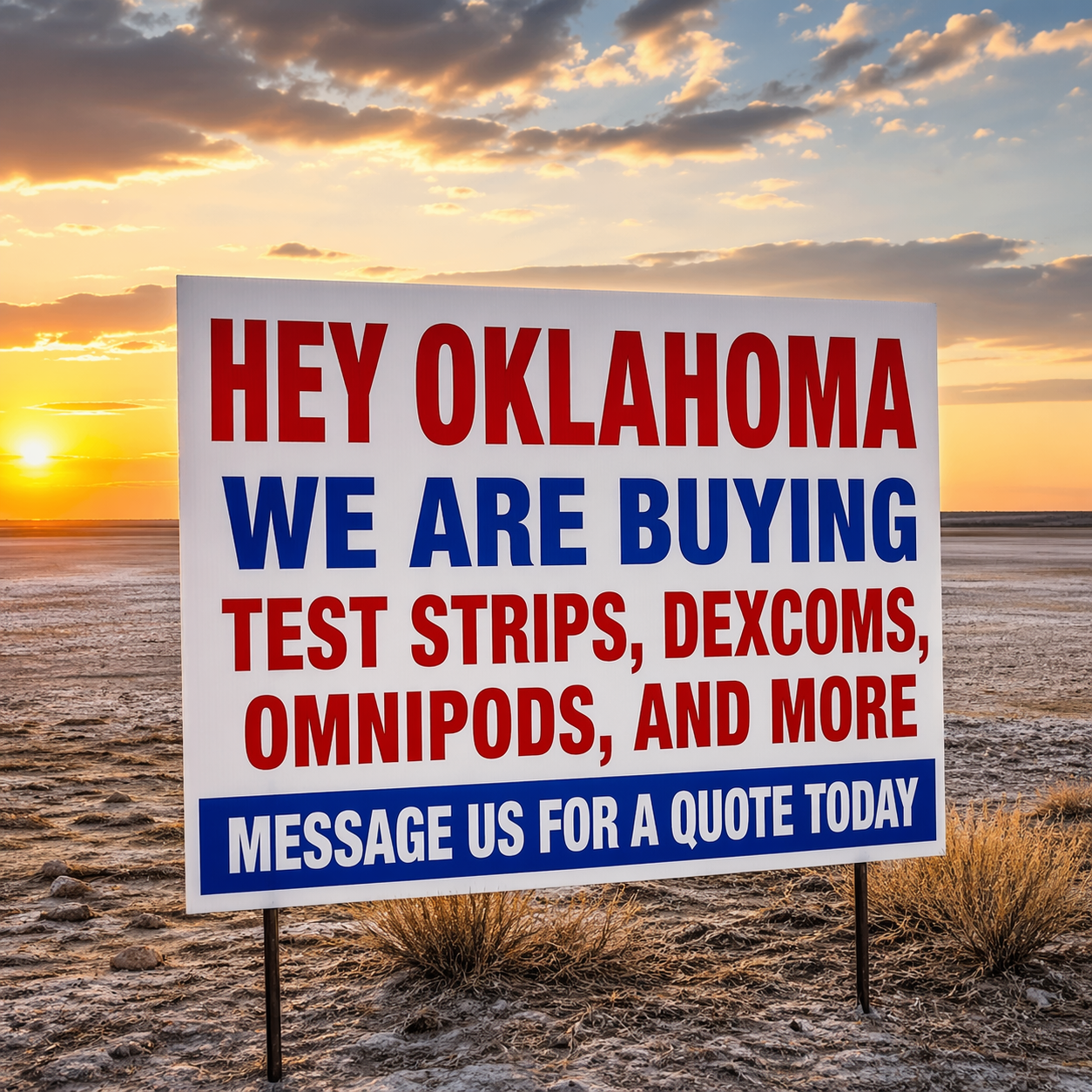 Texas Diabetic Supplies Facebook ad