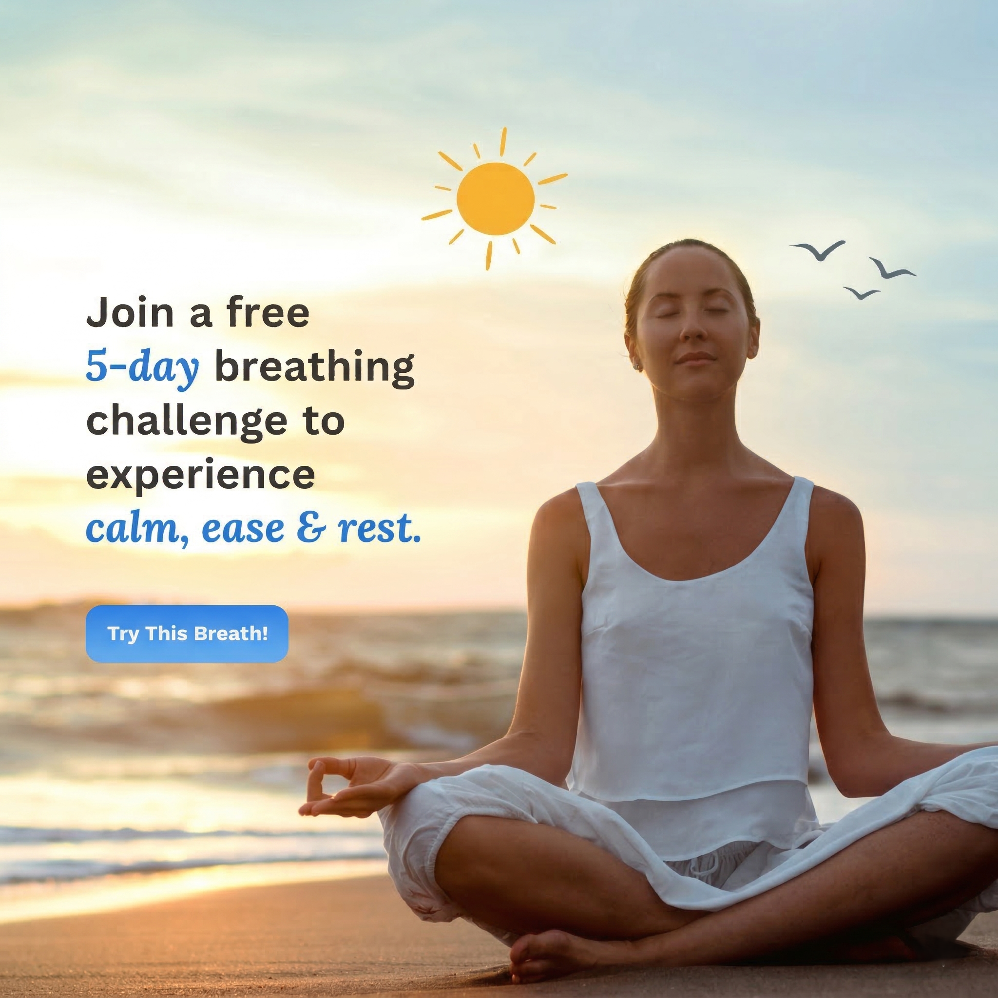 The Art of Living Facebook ad