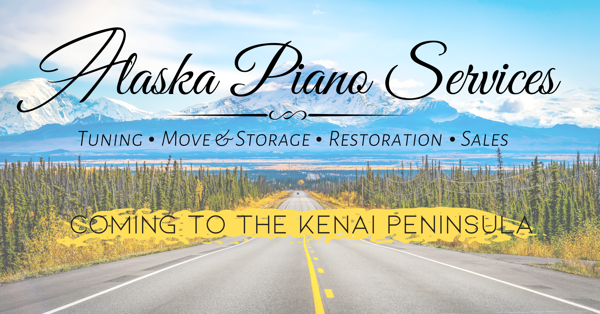Alaska Piano Services Facebook ad: Schedule a tuning!