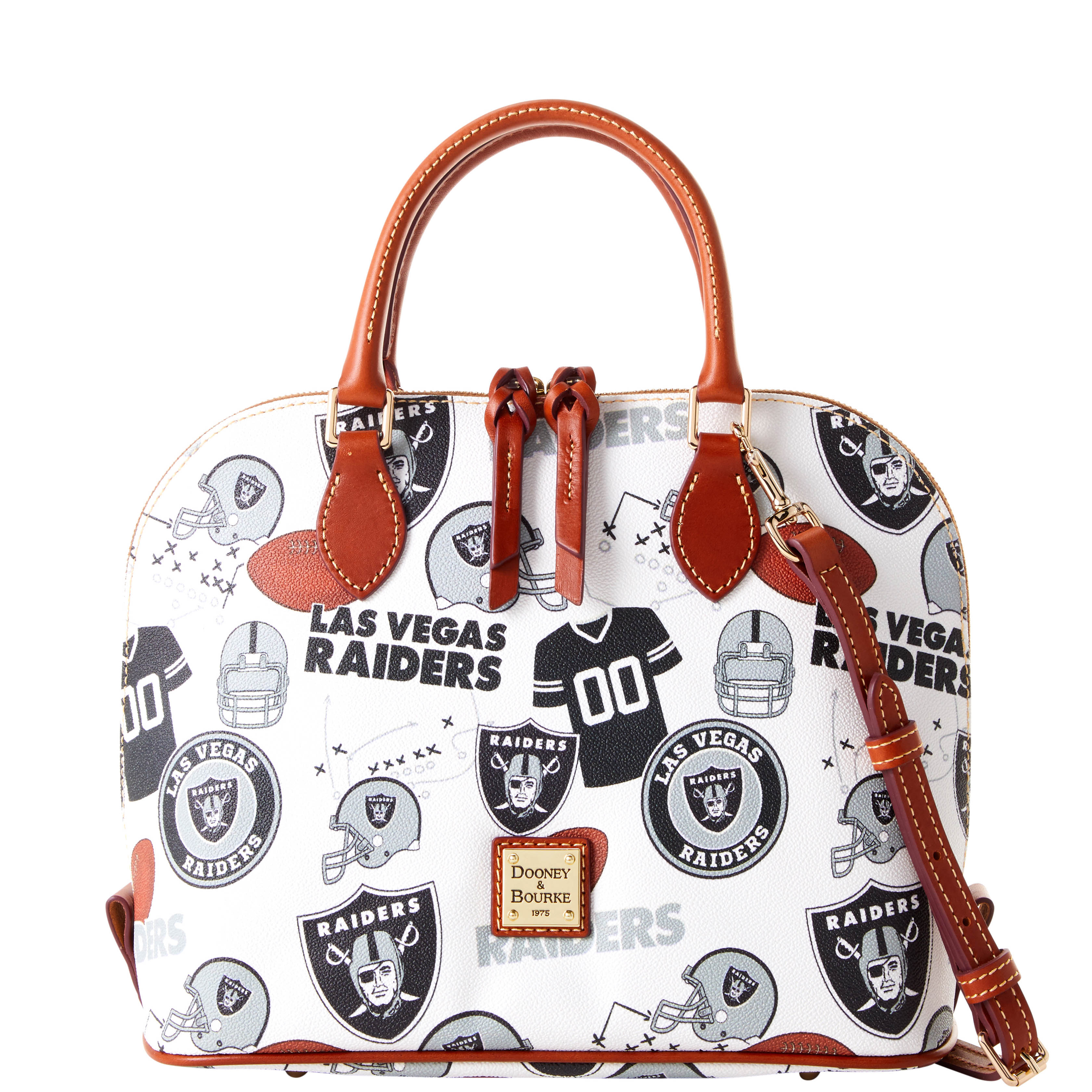 Dooney & Bourke Facebook ad: Touchdown-worthy looks for every occasion.