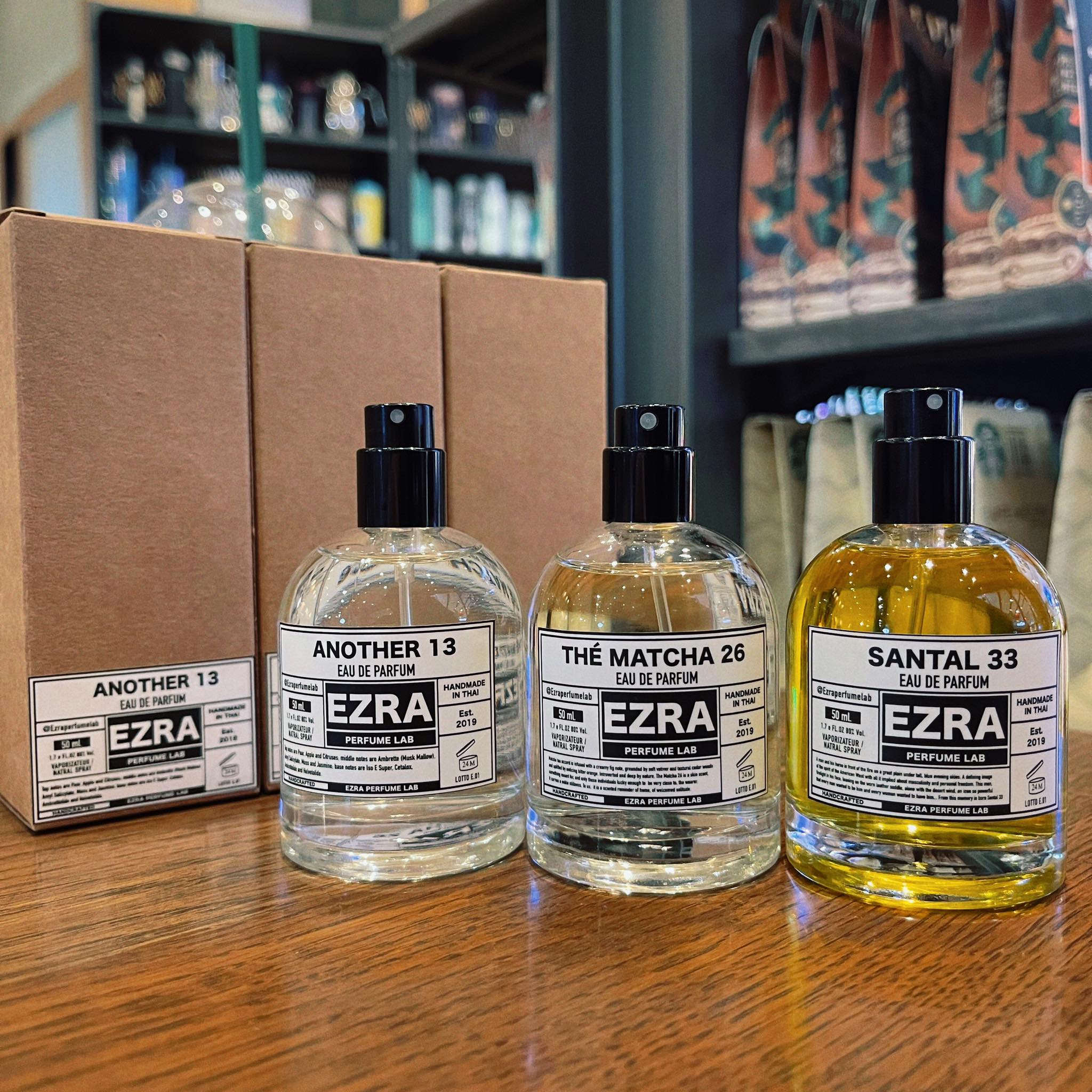EZRA Perfume น้ำหอม เอษรา Facebook ad: แบรนด์ไทย ทำถึง กลิ่นหนังสือ กลิ่นใบชา กลิ่นต้นไม้
