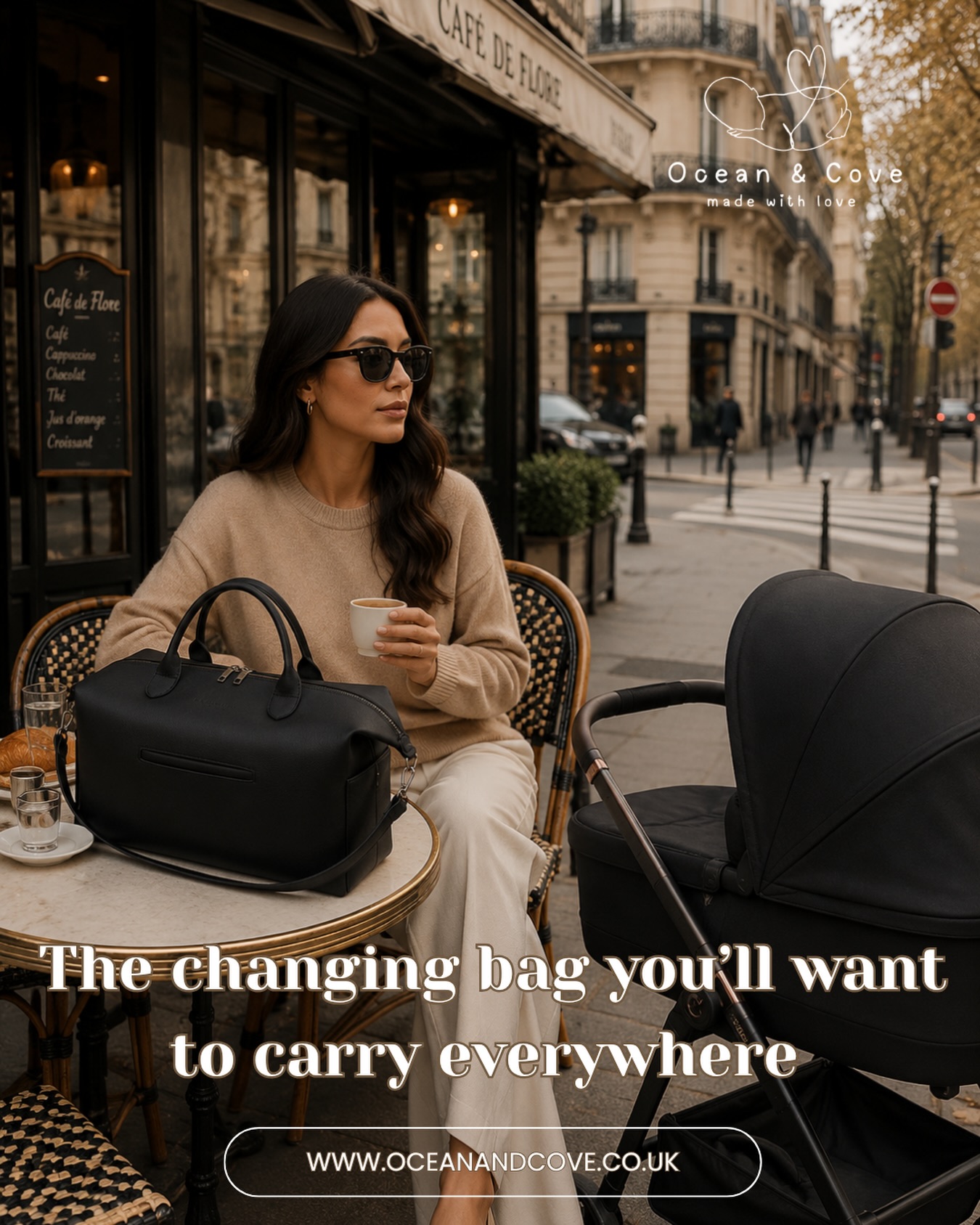 Ocean & Cove Facebook ad: Changing Accessories