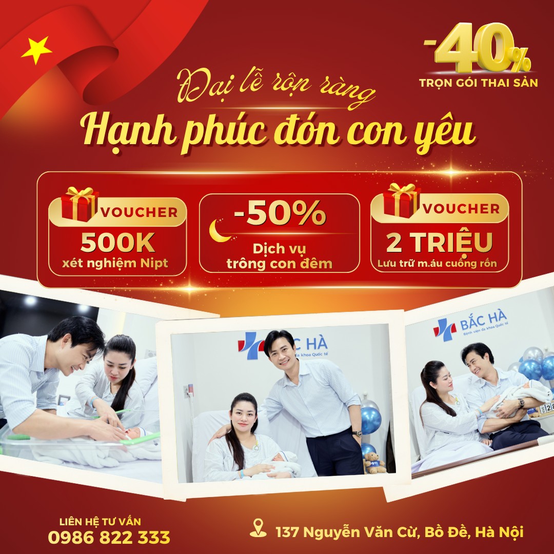 Bệnh viện Đa khoa Quốc tế Bắc Hà Facebook ad: CHỐT DEAL ĐẠI LỄ - Mẹ bầu chốt…