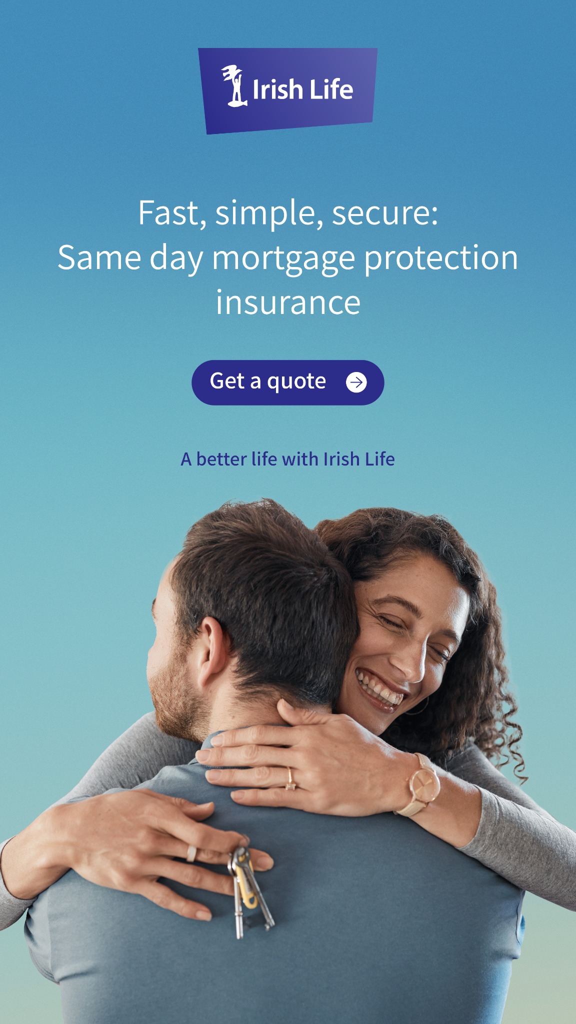 Irish Life Facebook ad from Mar 6, 2026