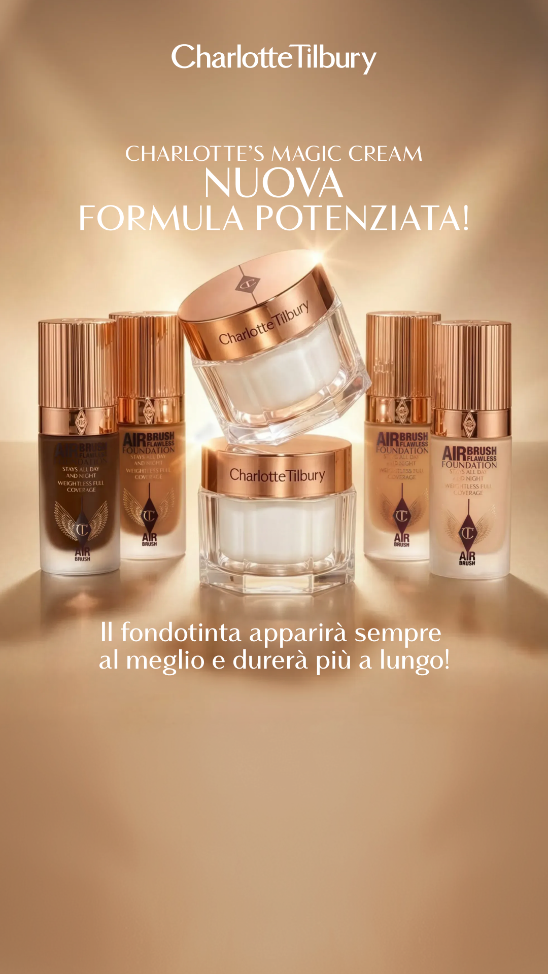 Charlotte Tilbury Skincare Facebook ad