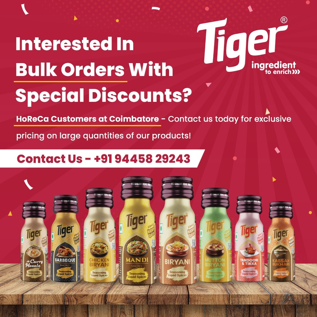 Tiger Foods Facebook ad: Become a Tiger Foods Partner in Coimbatore - Inquire Now!