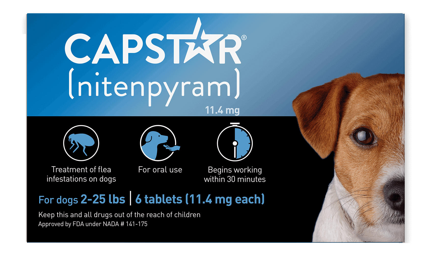 Capstar (nitenpyram) Facebook ad