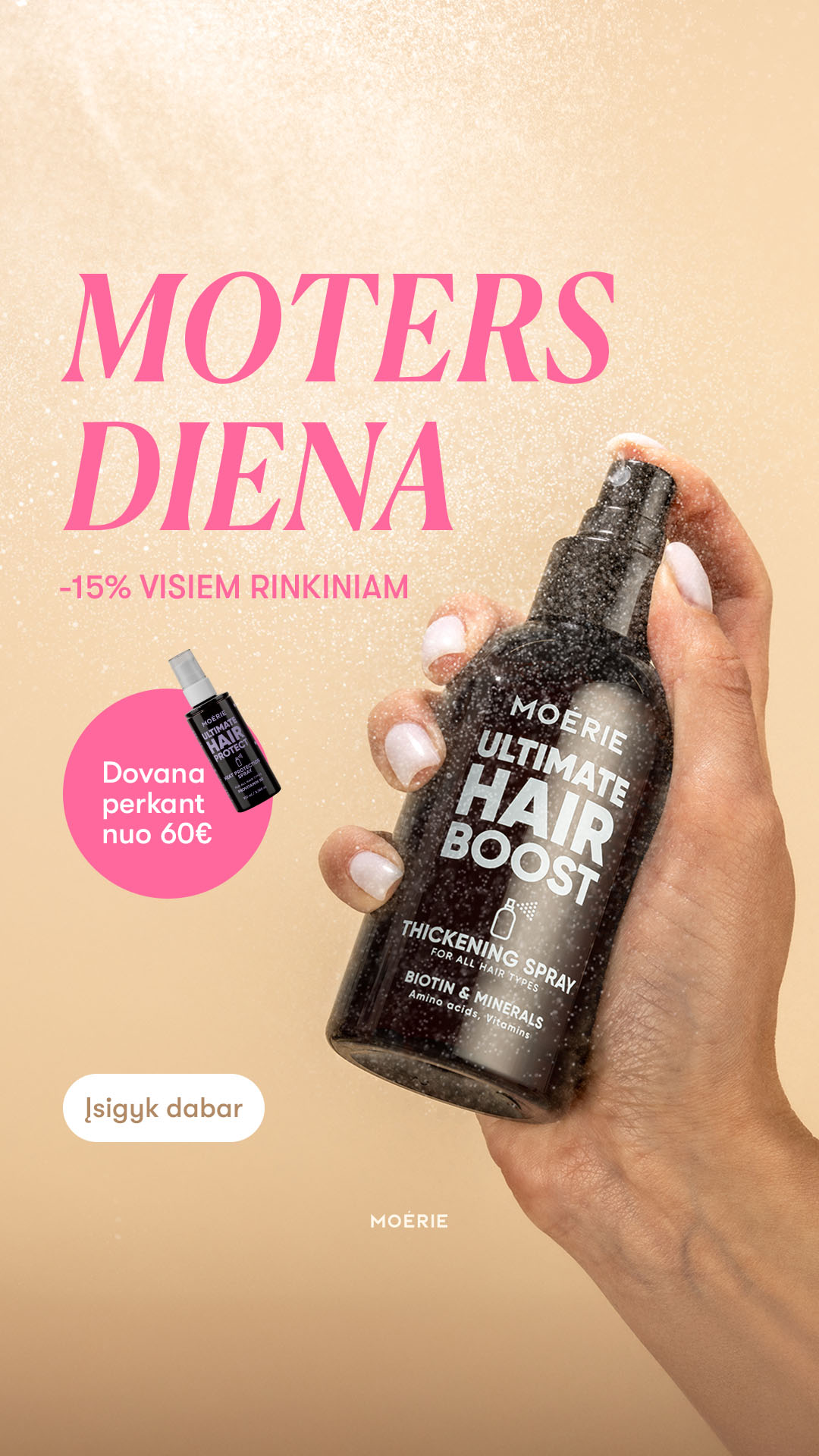 Moérie Beauty Facebook ad