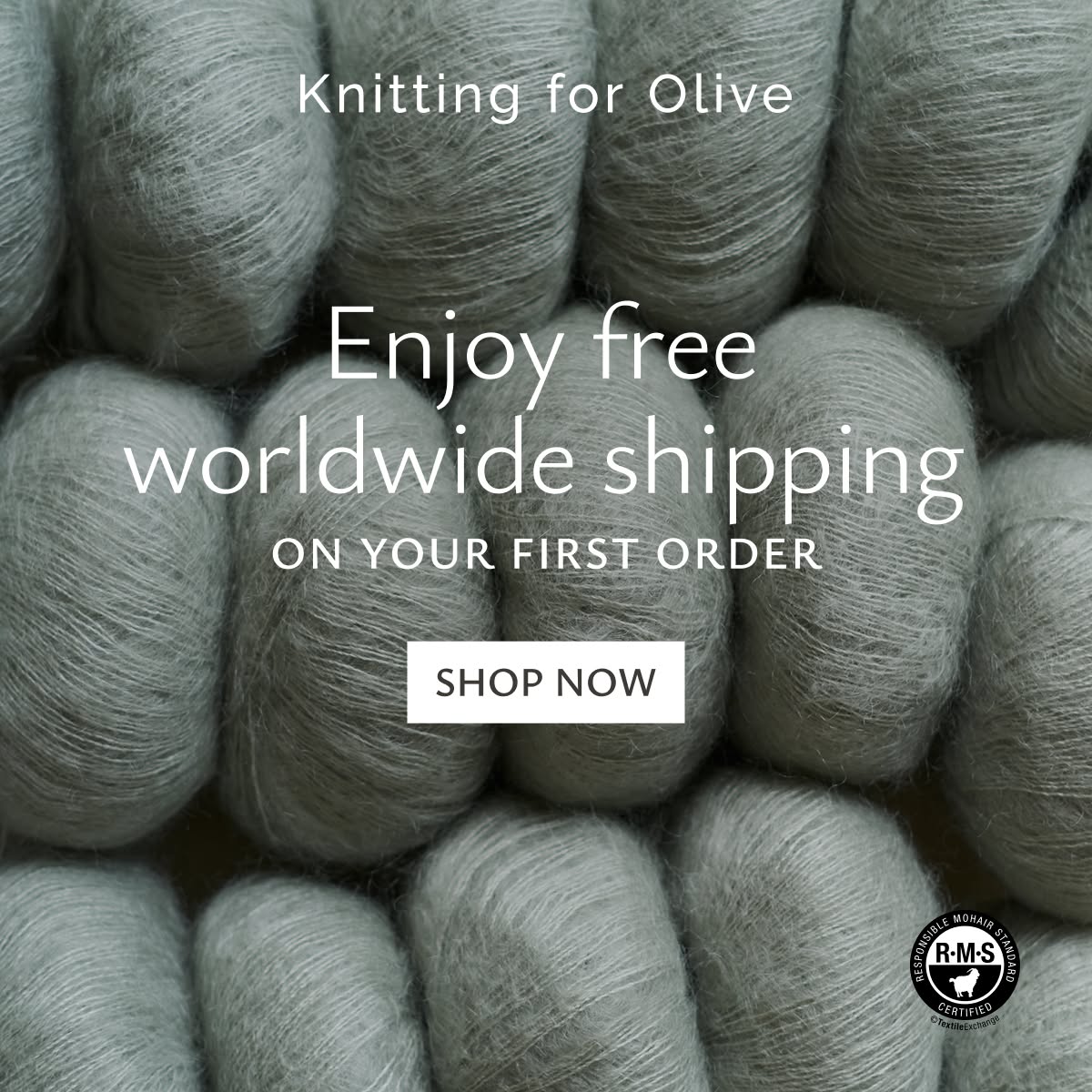 Knitting for Olive Facebook ad