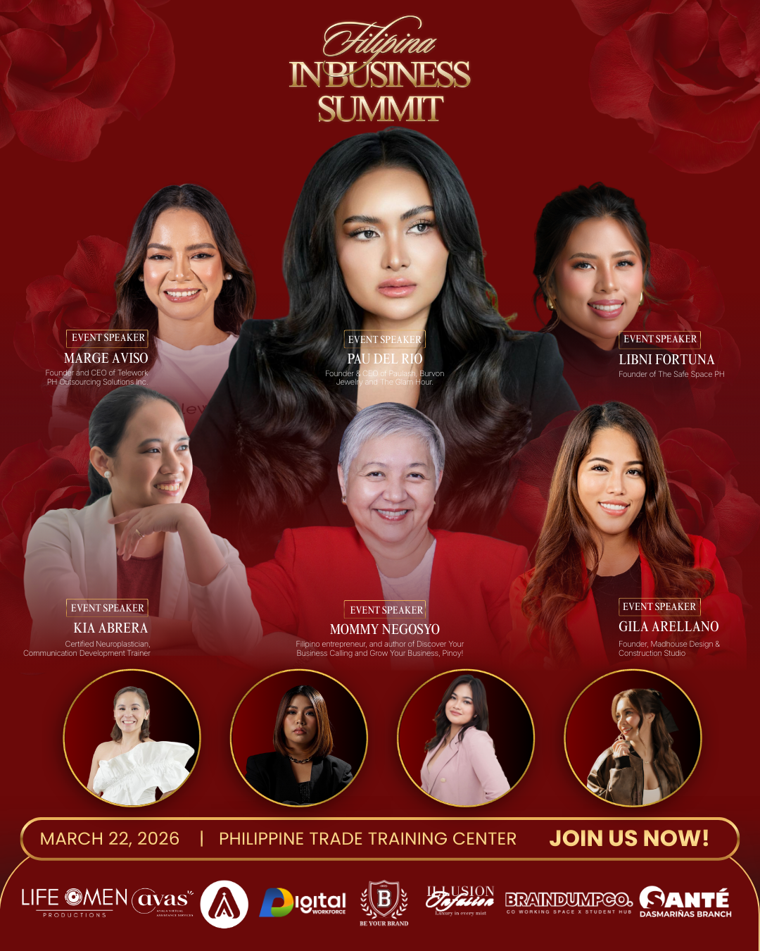 Filipina Women in Business Facebook ad: Meet the Women Leading Filipina Entrepreneurship