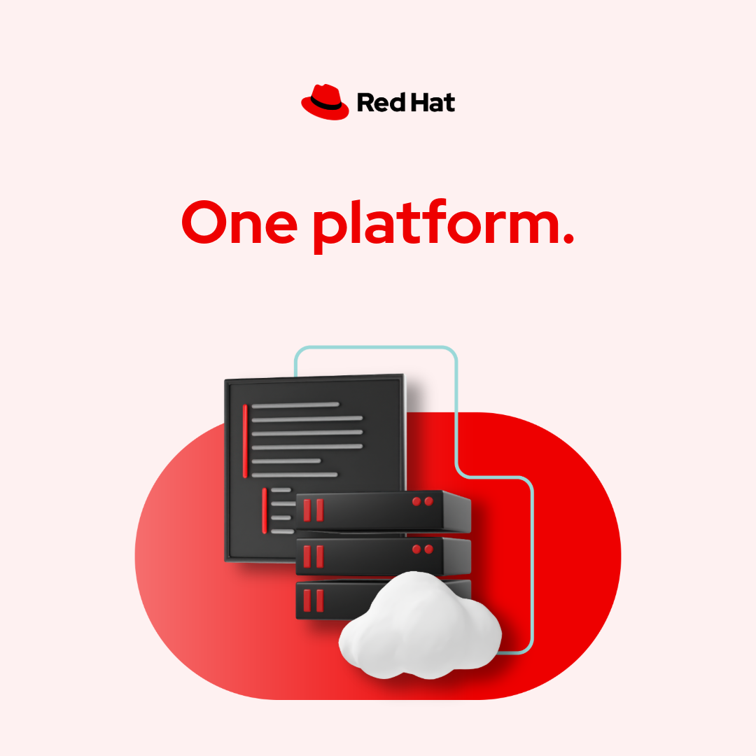 Red Hat Facebook ad: Build momentum across your business with an automation…