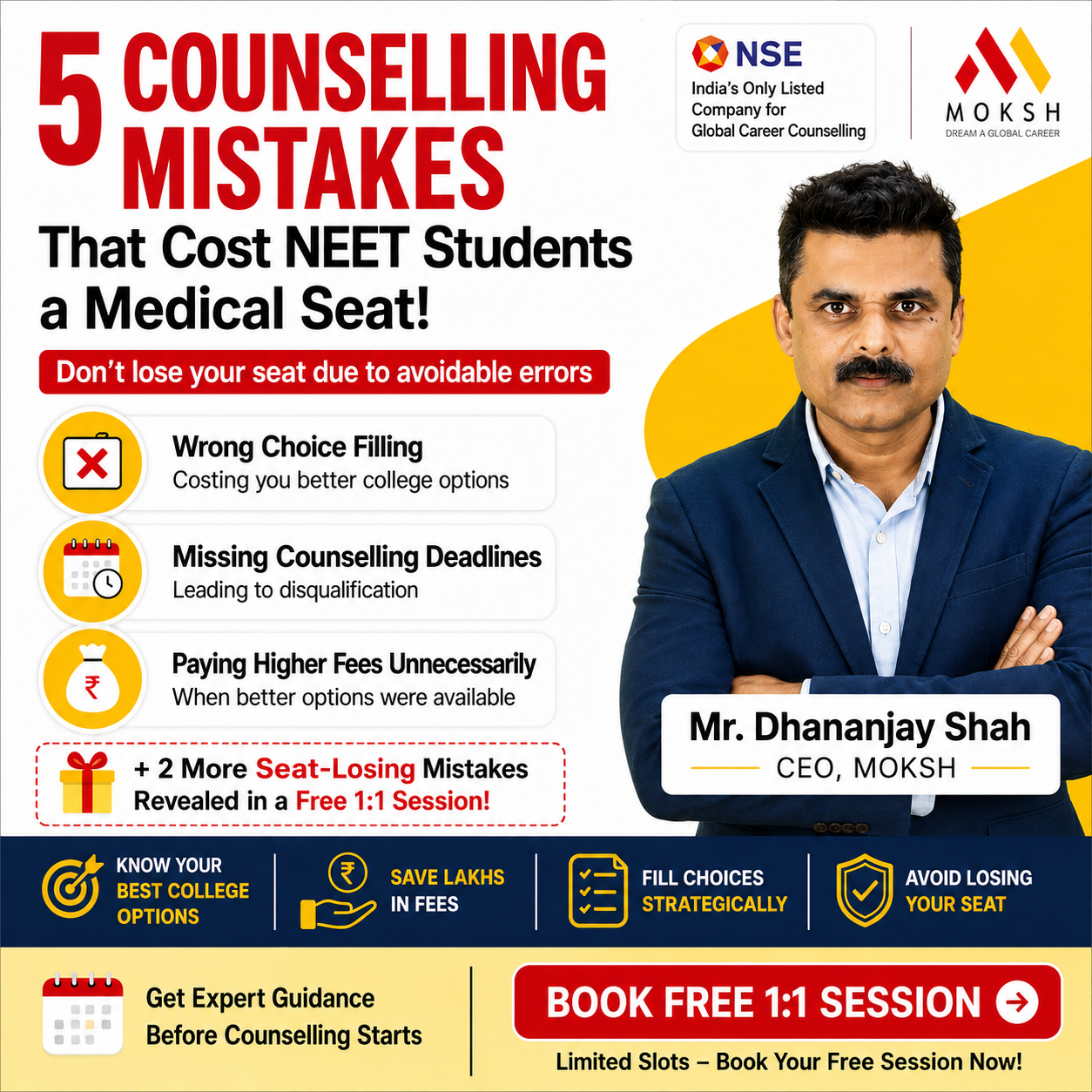 MOKSH Career Planner Facebook ad