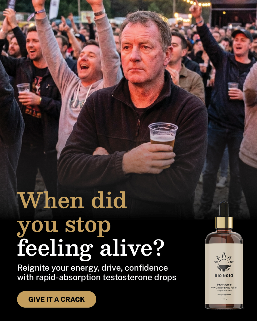 Bio Gold NZ Facebook ad