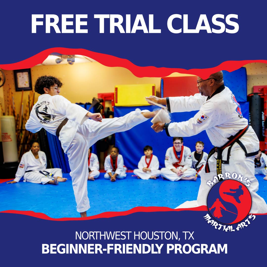 Barron's Martial Arts Facebook ad