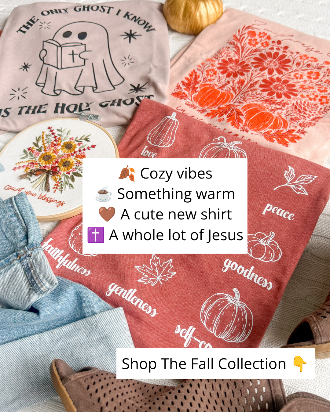 EllyandGrace Facebook ad: Be the first to shop our NEW fall collection