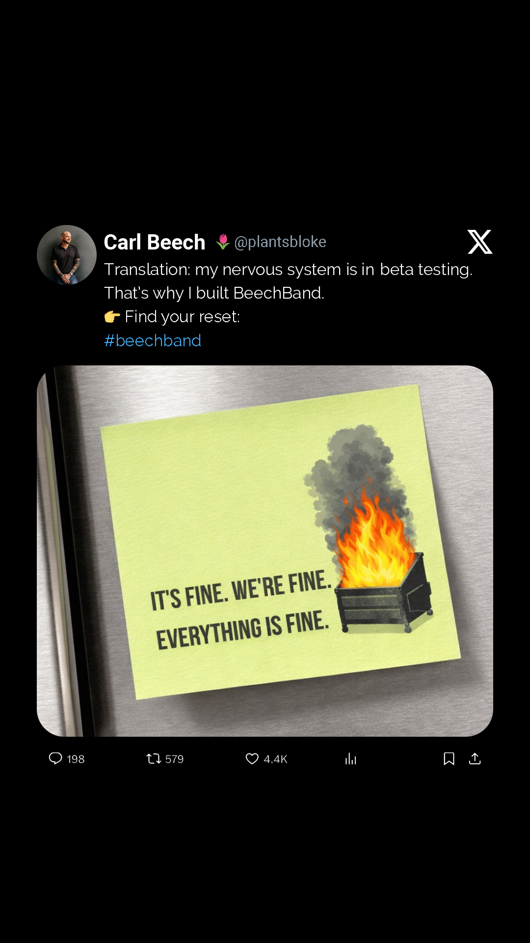 Beech Band Facebook ad