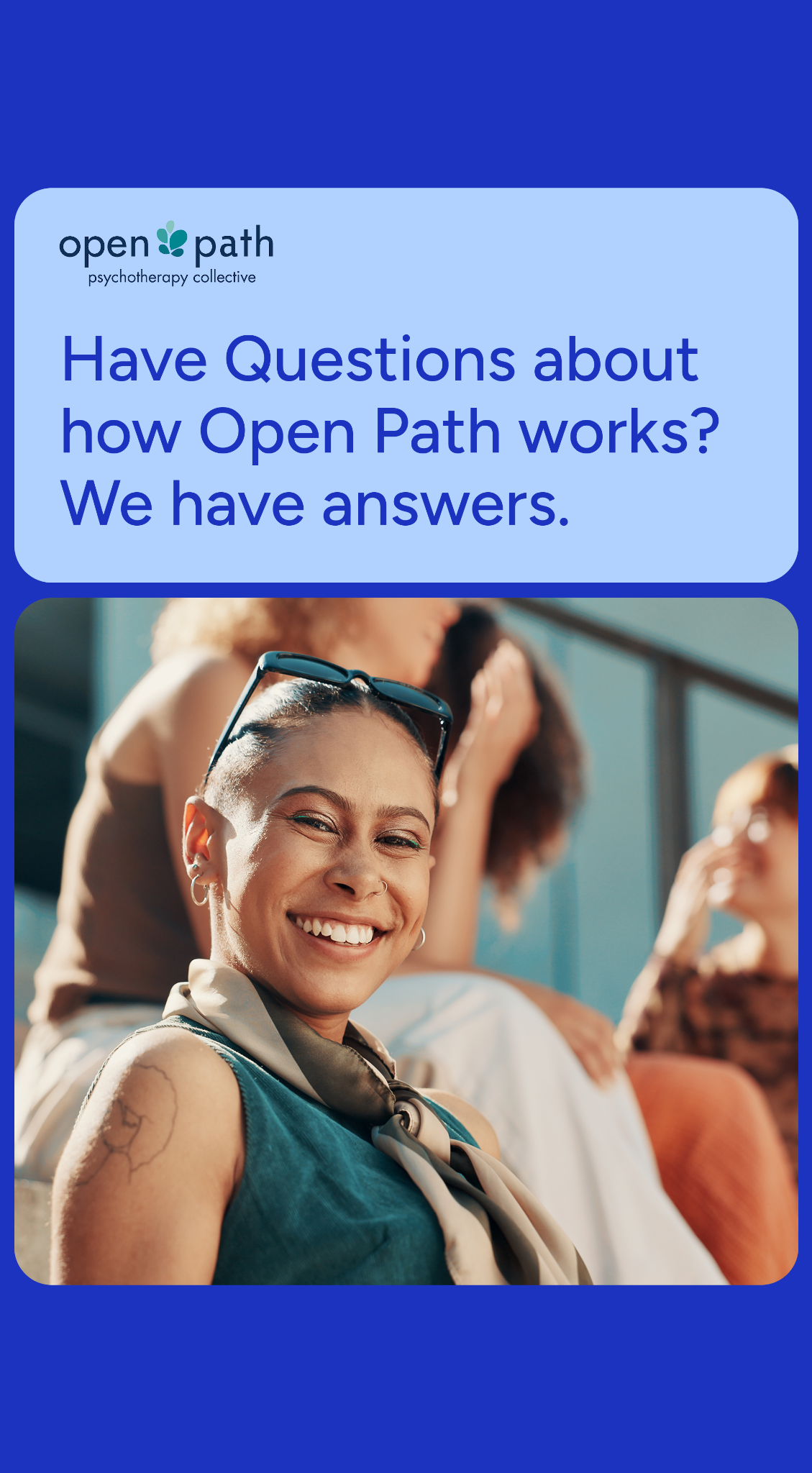 Open Path Psychotherapy Collective Facebook ad from May 26, 2026