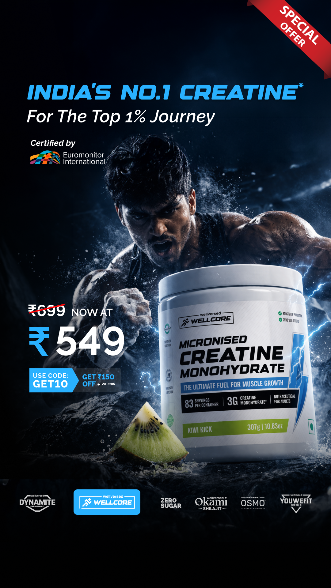 Wellcore - Wellversed Brand Facebook ad