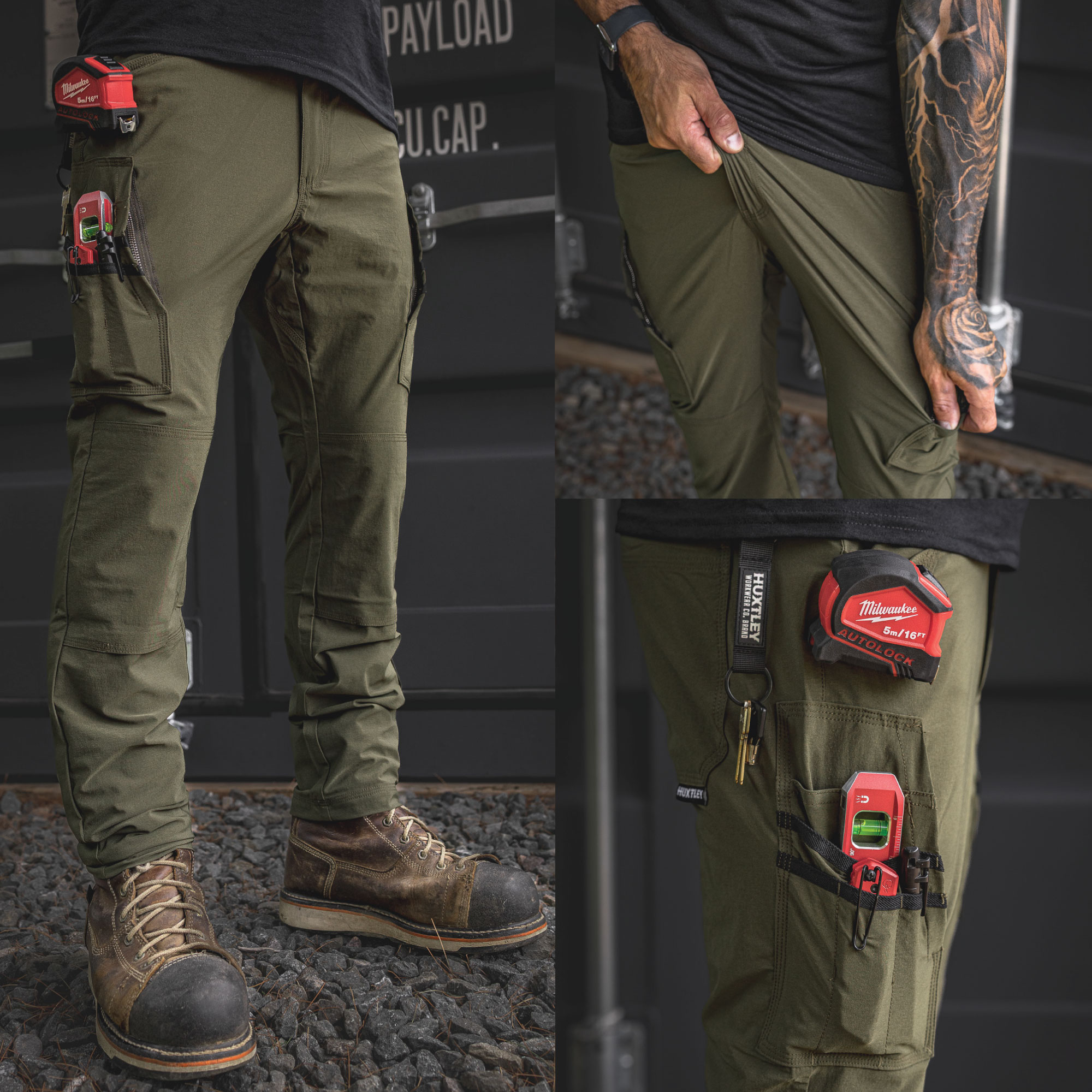 Huxtley Workwear Co. Facebook ad