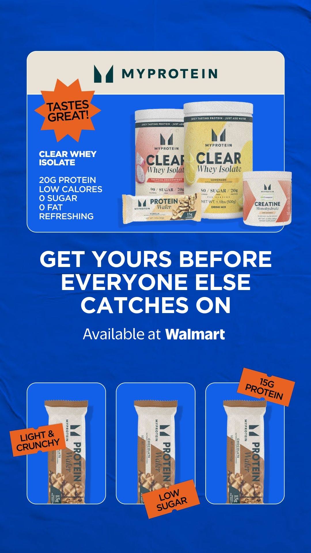 Myprotein Facebook ad