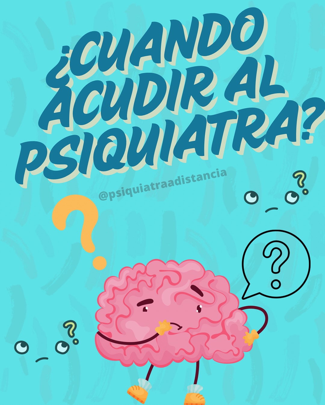Psiquiatra a distancia Facebook ad: Y no, no necesitas estar loco o extremadamente…