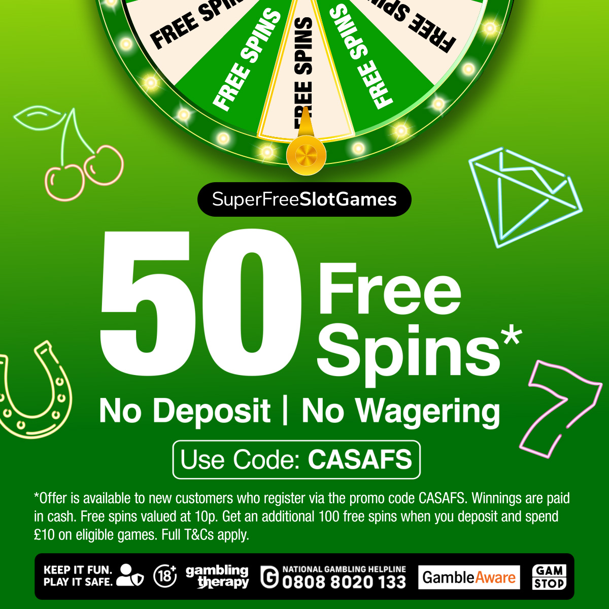 Super Free Slot Games Facebook ad
