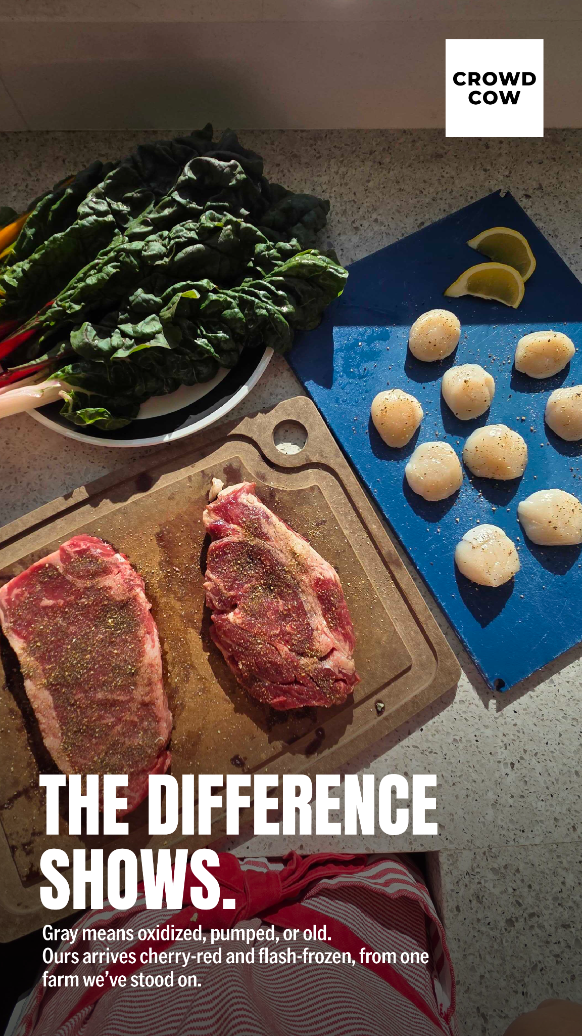 Crowd Cow Facebook ad