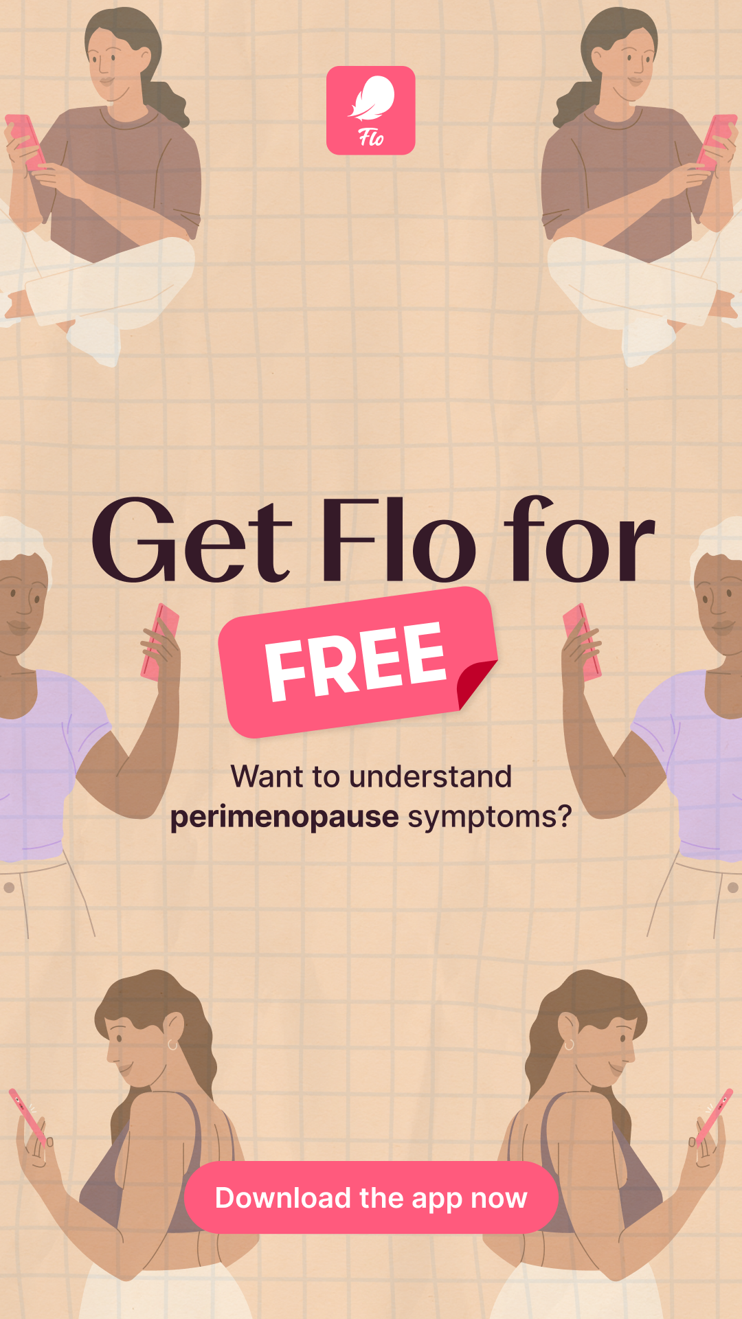 Flo For Perimenopause Facebook ad