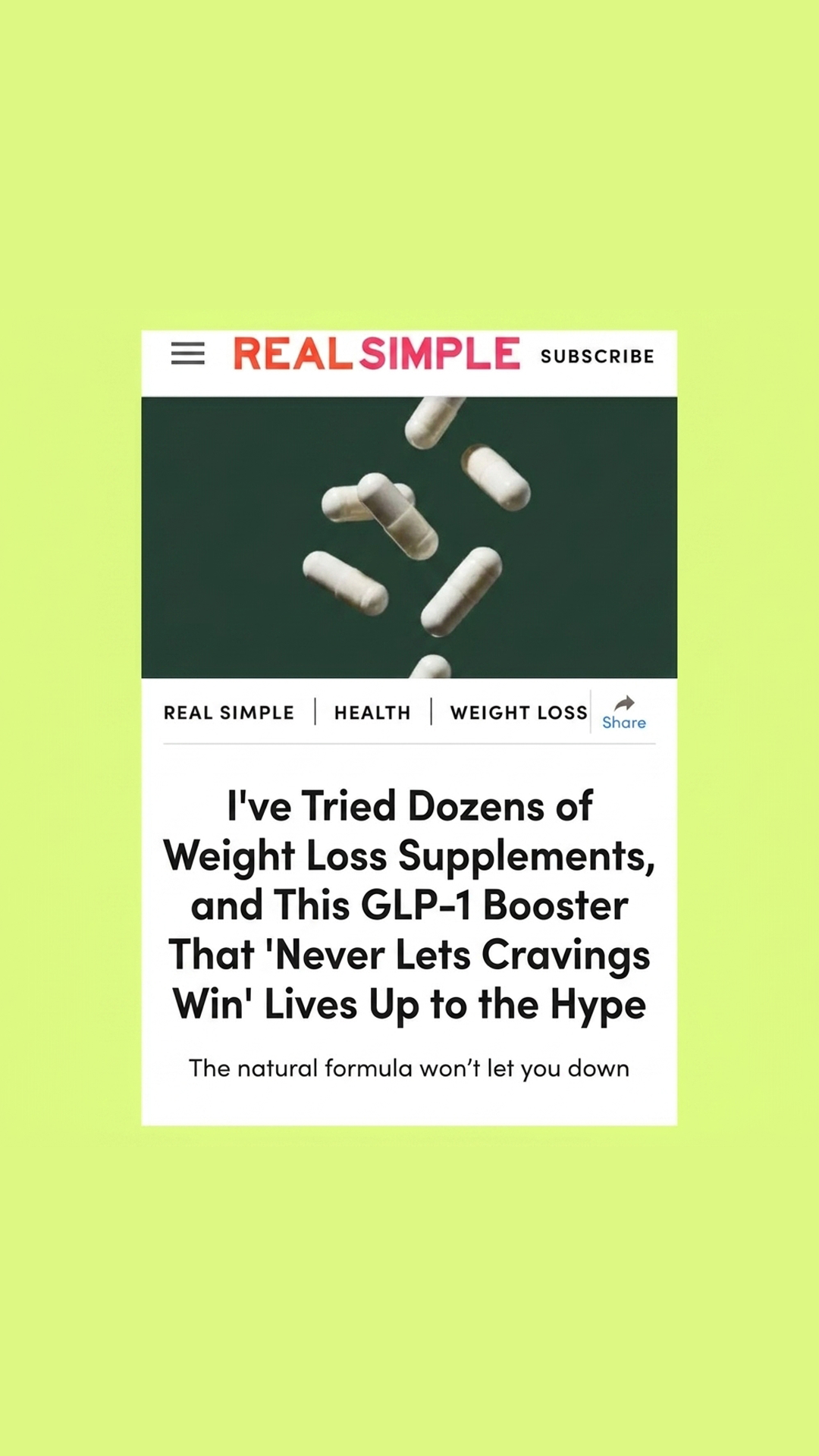 Bioma.Health Facebook ad