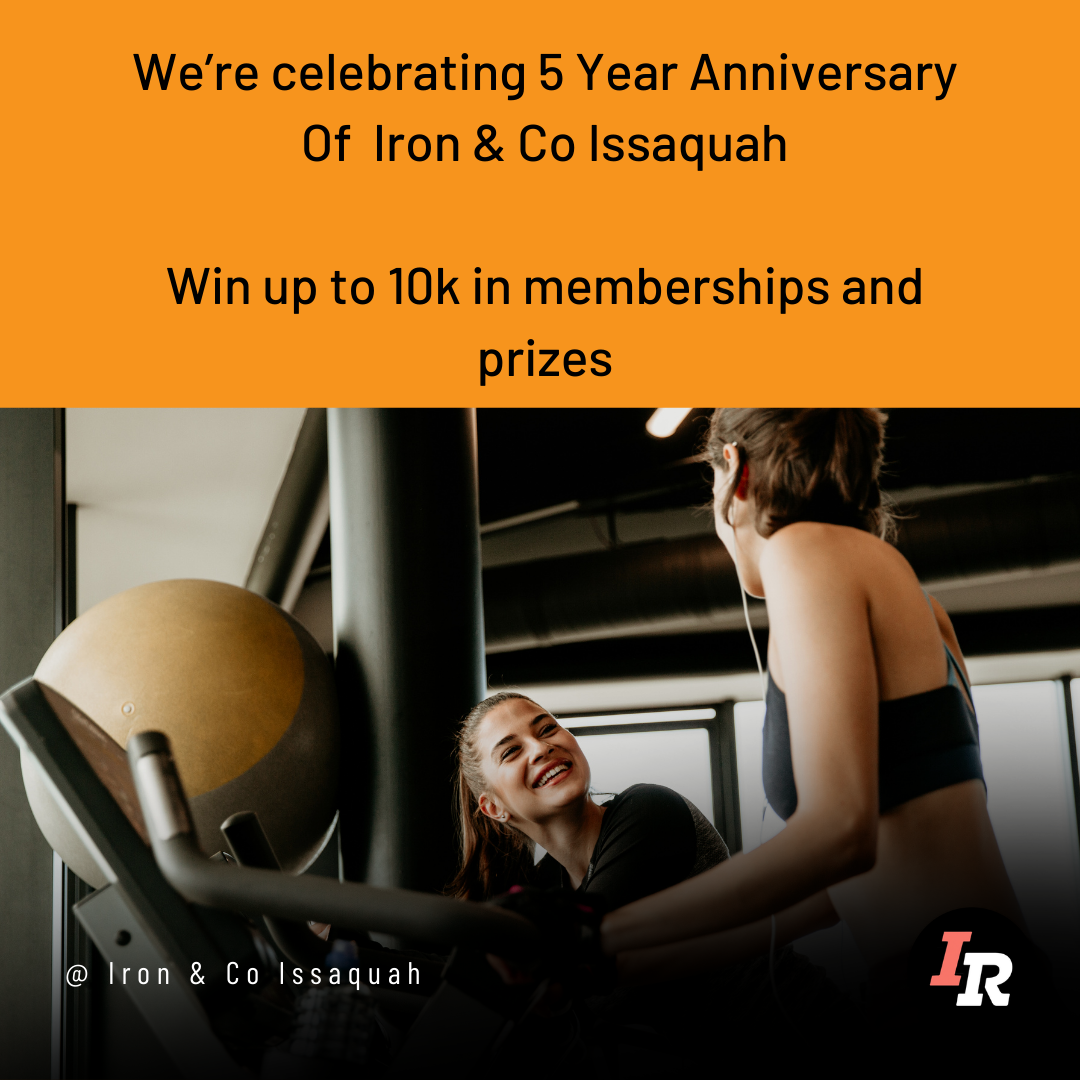 Iron & Co Issaquah Facebook ad: ๐๐ฎ๐ซ๐ง ๐
๐๐ญ & ๐๐๐ ๐๐๐!