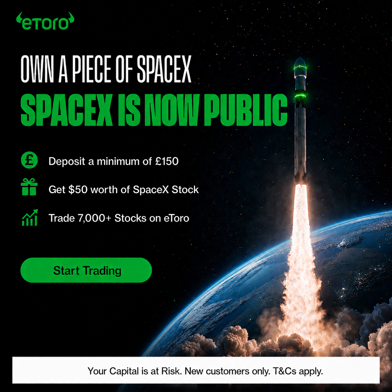 eToro Facebook ad
