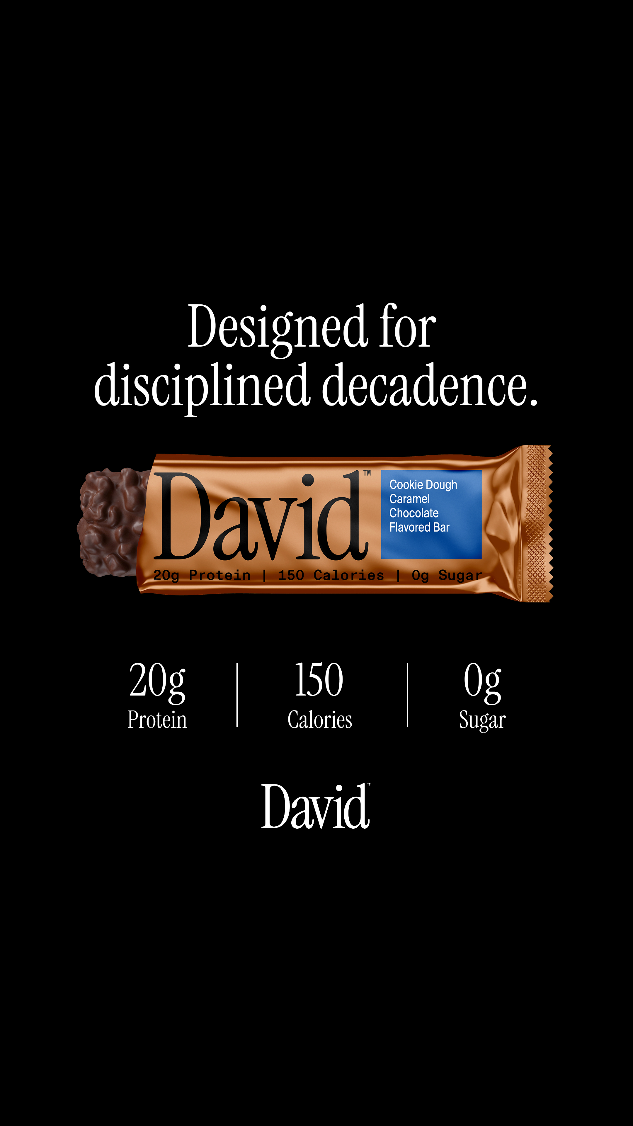 David Protein Facebook ad