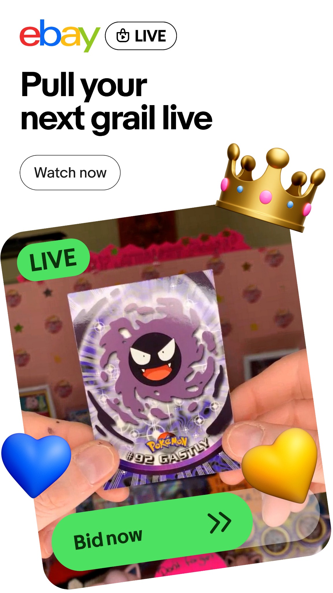 eBay Live UK Facebook ad