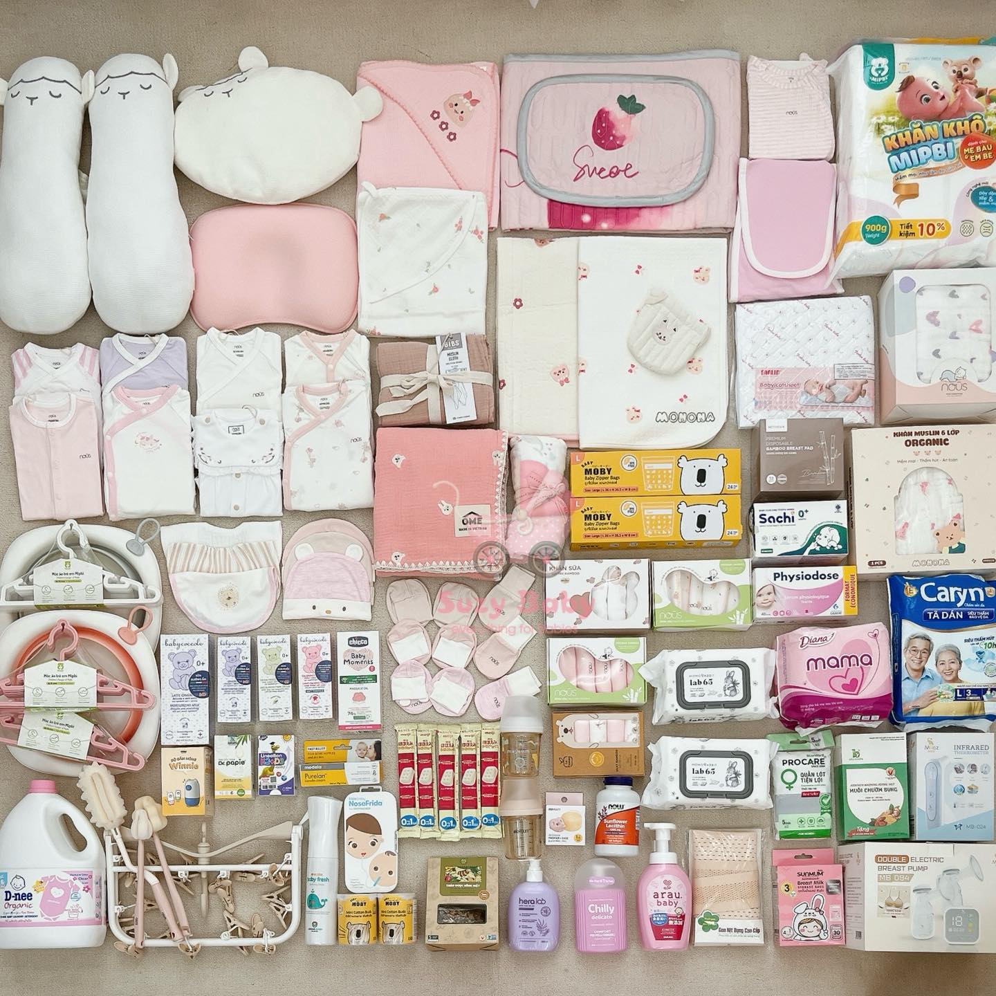 Suzy Baby - Đồ sơ sinh Facebook ad: Combo sơ sinh đầy đủ cho bé gái…