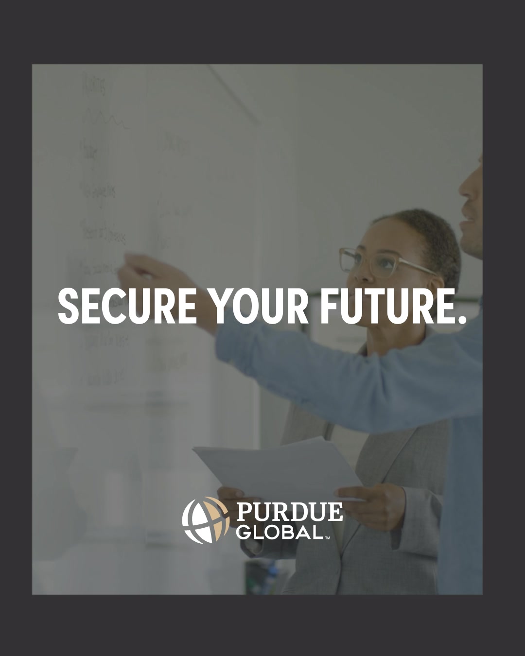 Purdue Global Facebook ad from Jul 27, 2026