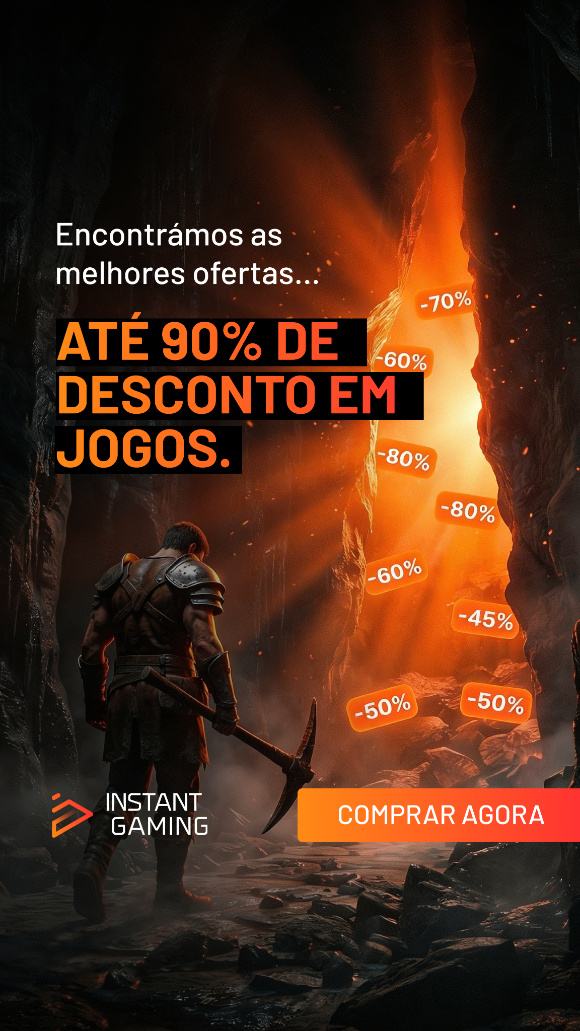 Instant Gaming - PT Facebook ad