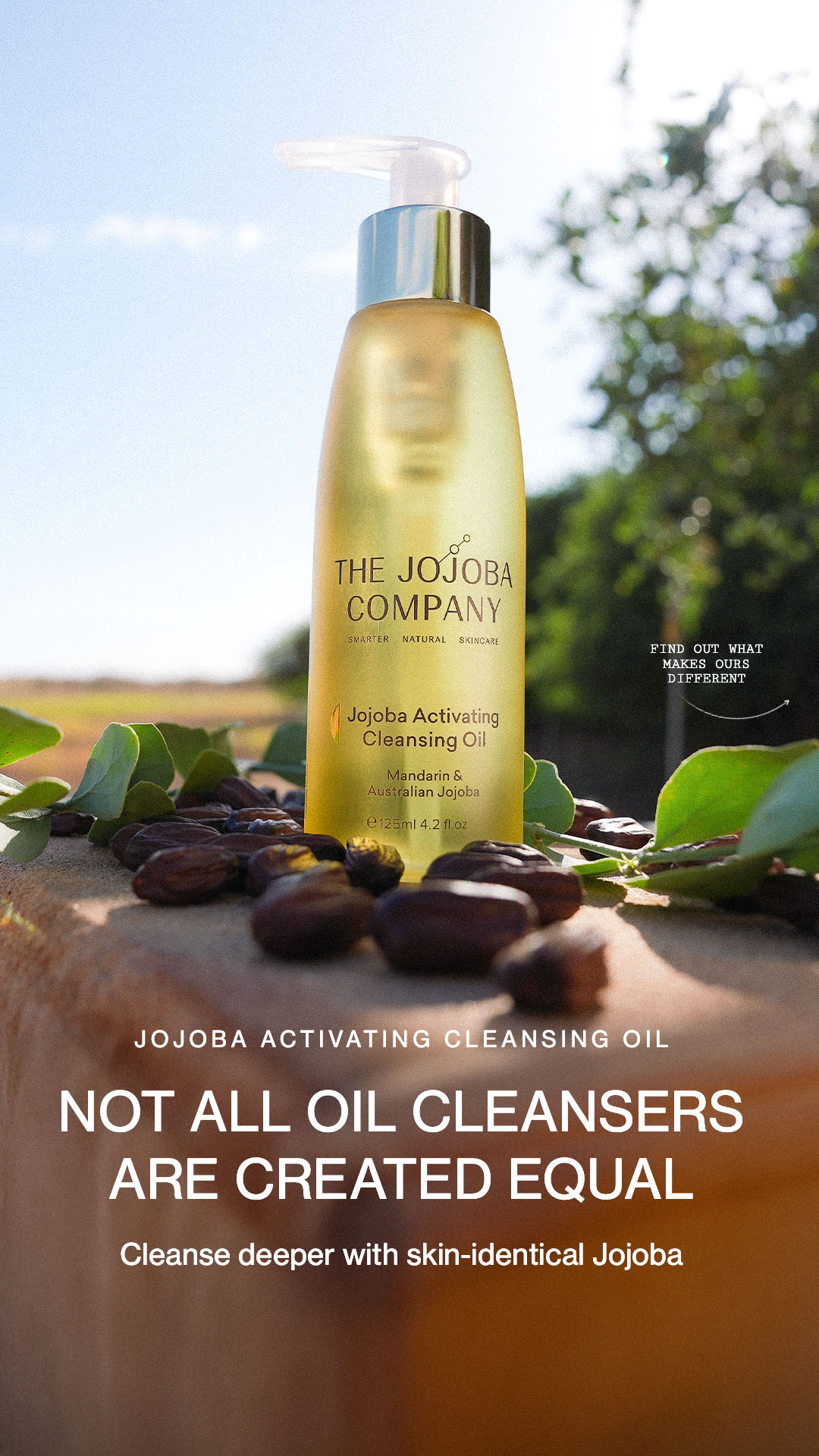 The Jojoba Company Facebook ad