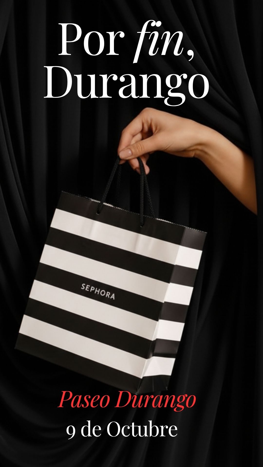 SEPHORA Facebook ad: Durango, tenemos una cita.