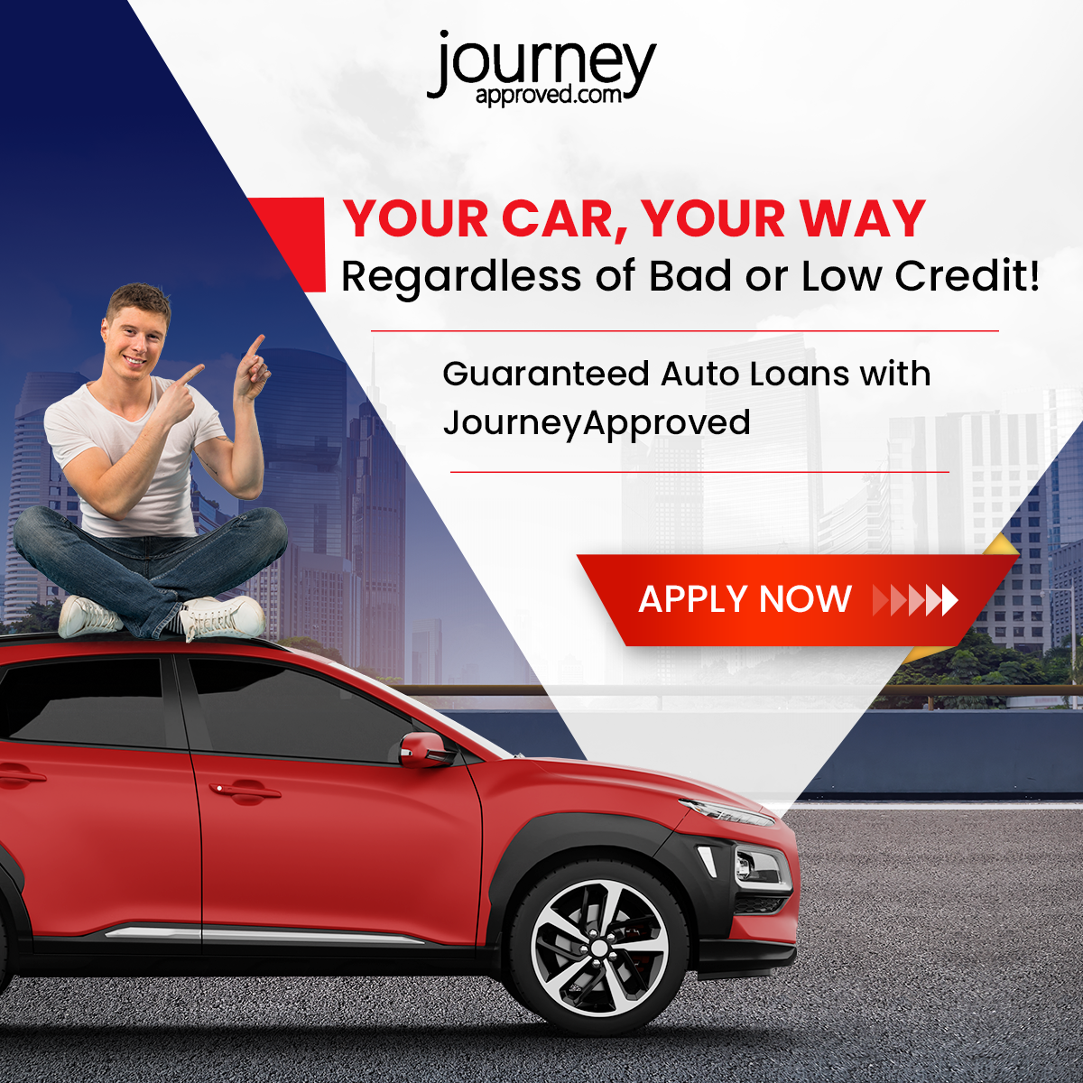 Journey Approved Facebook ad: Earn $1800+/month? No more credit hurdles with affordable…