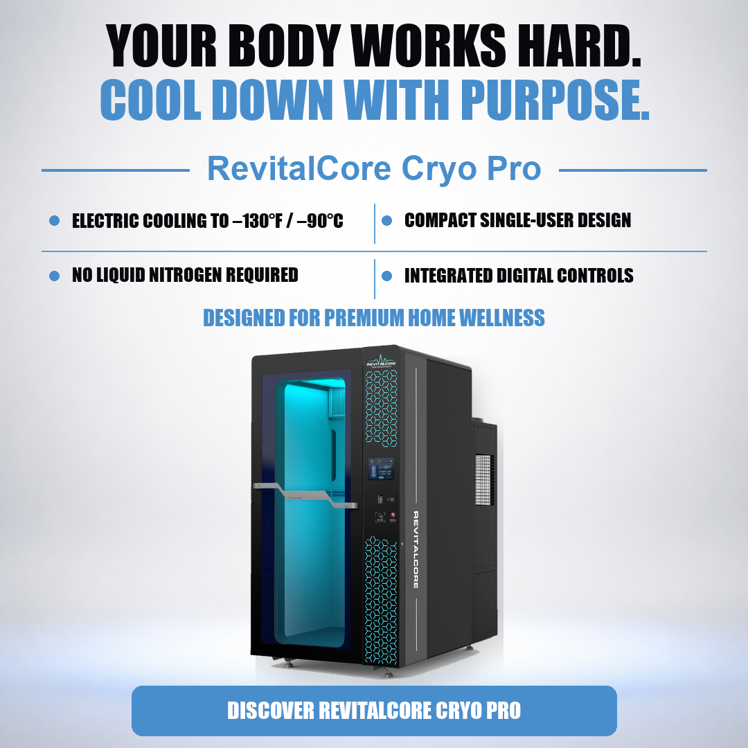 RevitalCore Equipment Facebook ad from Aug 12, 2026