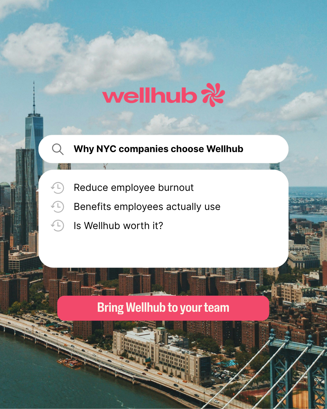 Wellhub Facebook ad