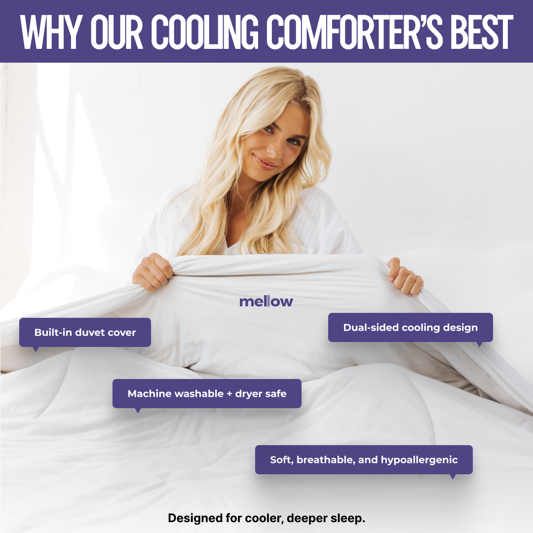 Mellow Comforters Facebook ad