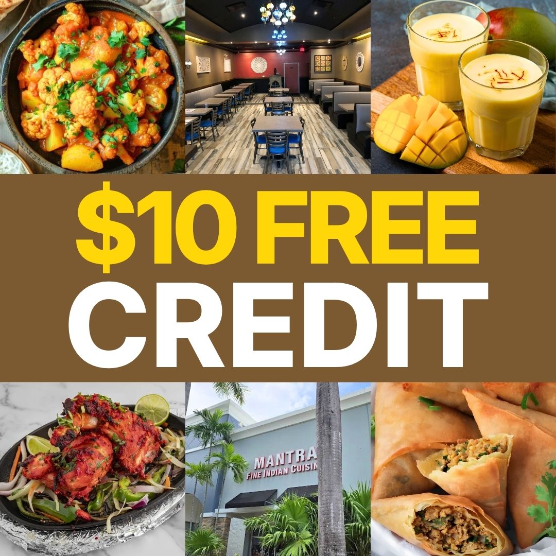 Mantra Indian Cuisine Facebook ad: Love Indian Cuisine?