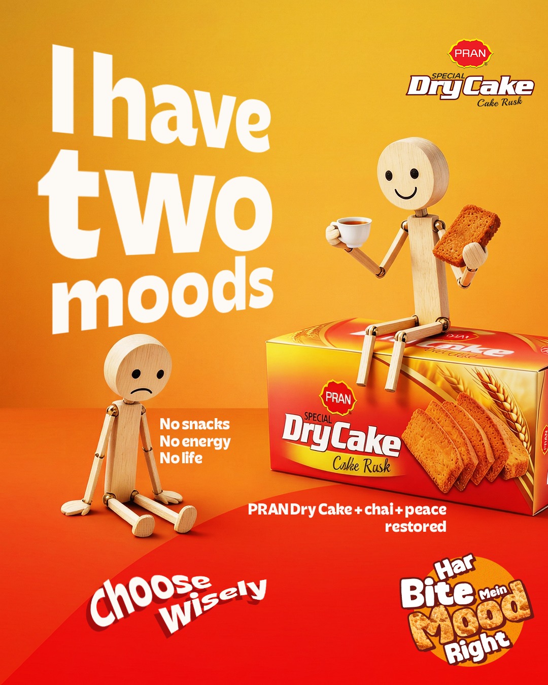 PRAN Dry Cake India Facebook ad: Legend says if you listen closely, you can…