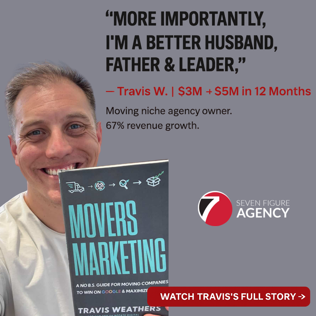 Seven Figure Agency Facebook ad