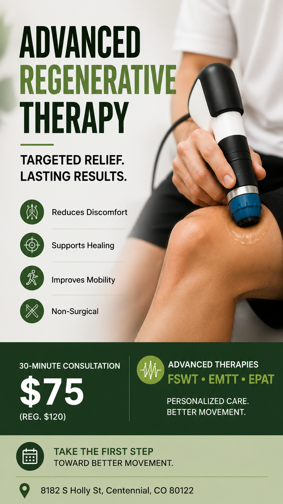Renew Physical Therapy & Pilates Facebook ad from Jul 5, 2026