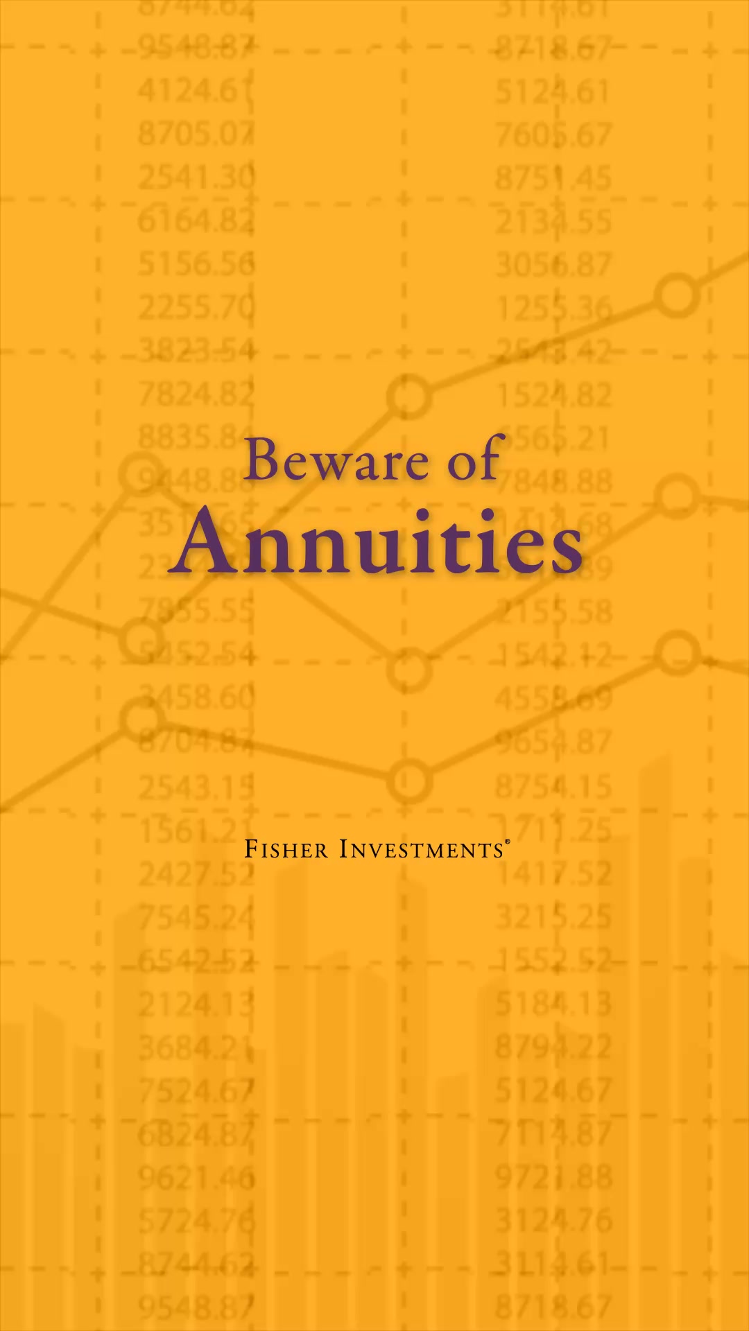 Fisher Investments Facebook ad: Considering an Annuity? Read This First!