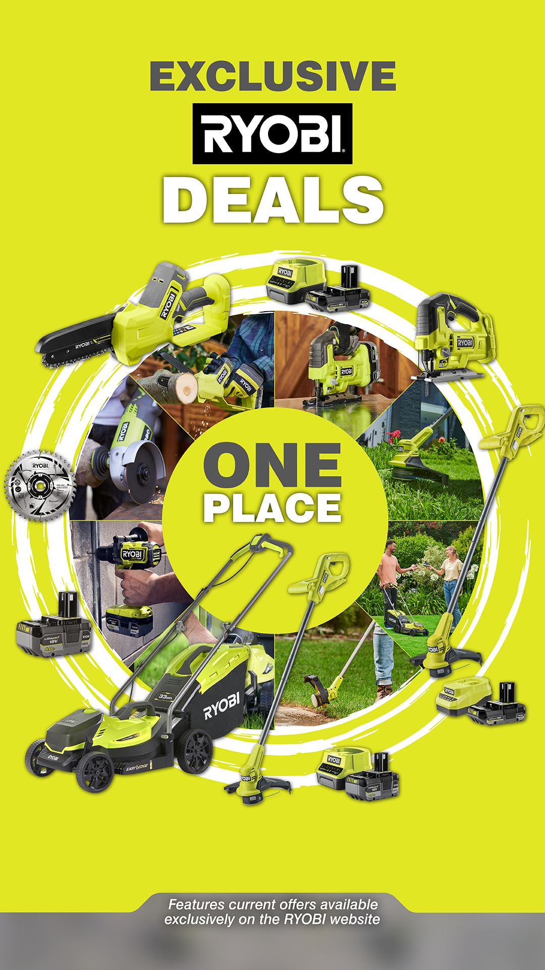 Ryobi Tools UK Facebook ad