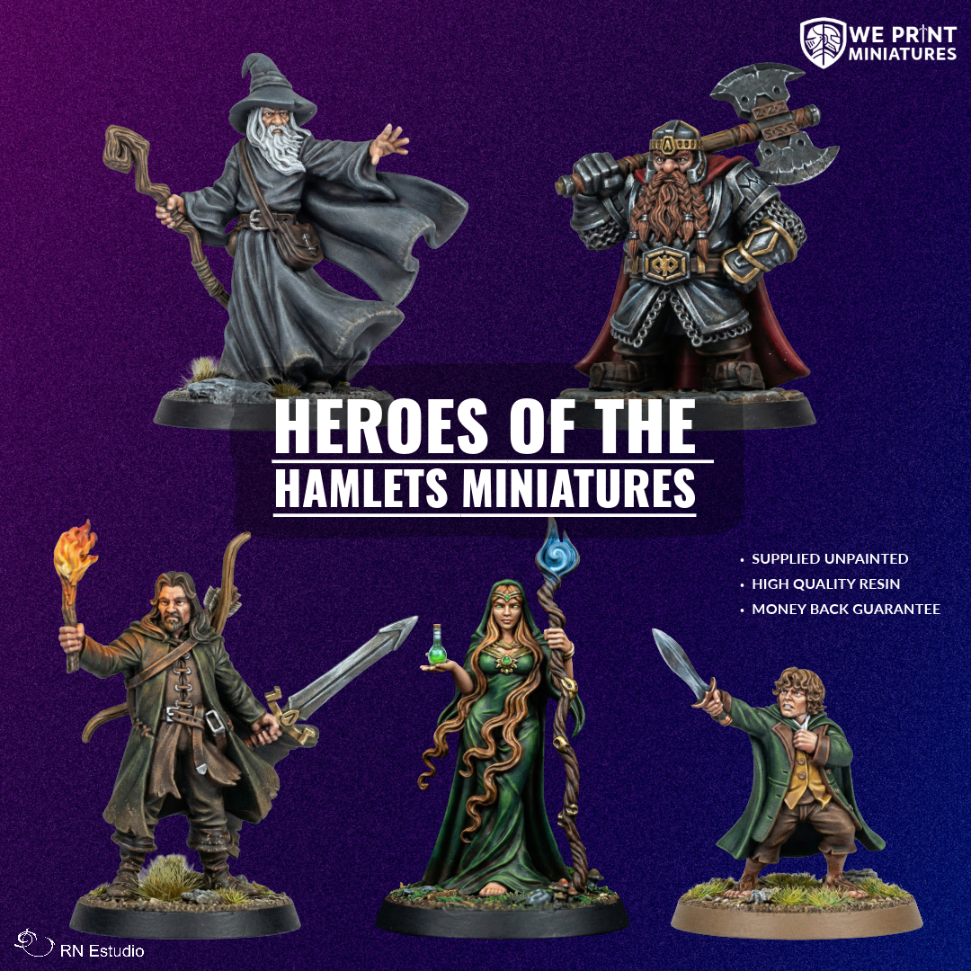 We Print Miniatures Facebook ad