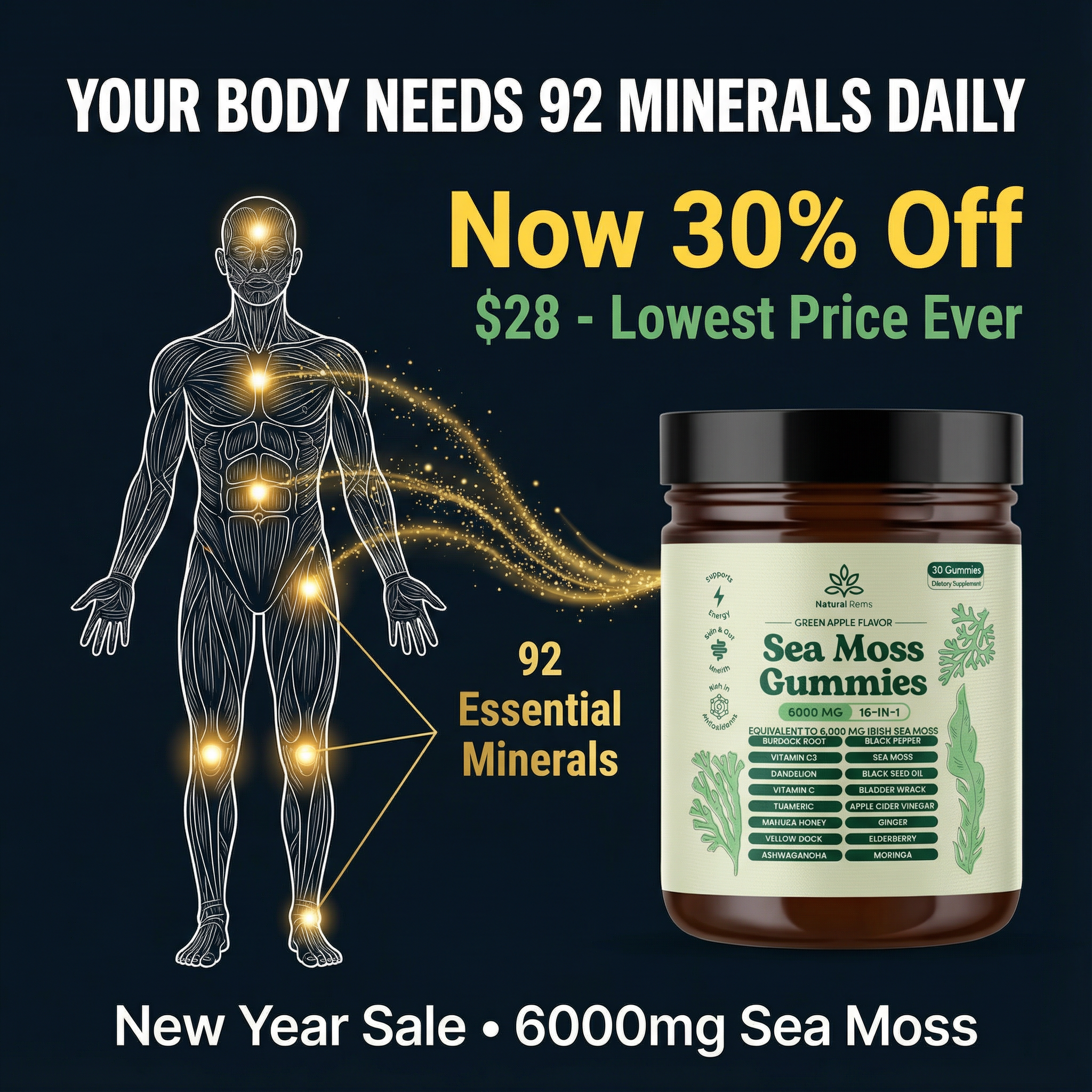Natural Rems Facebook ad